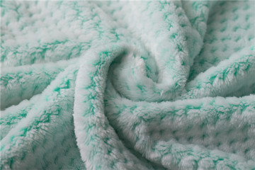 Flannel fleece super soft polyester blankets good fabric