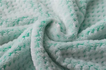 Flannel fleece super soft polyester blankets good fabric