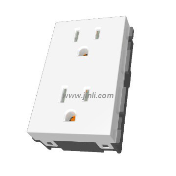 New 2 gang US electrical socket modular ——W68 series