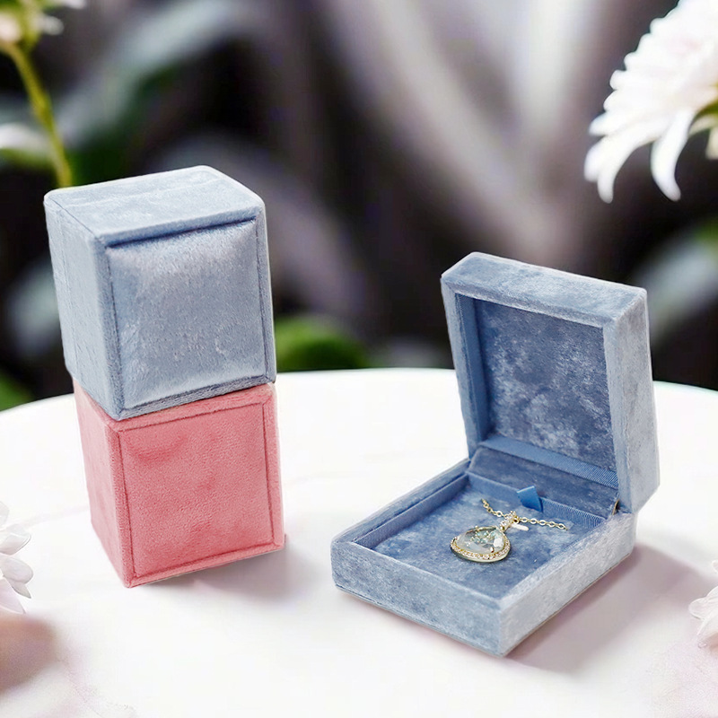Velet Soft touch customized jewelry box
