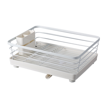 Stainless Steel Dish Rack Equipped With Drainage Tray