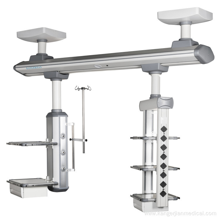 KDD-2 single arm icu bridge type mounted oxygen gas pendant ceiling surgical pendant system