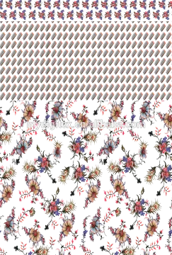 100% Silk Satin Digital Print Fabric For dress