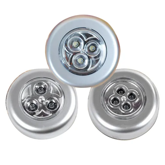 Wireless Round LED Cabinet Light 220V Cob Recessed Mini Kitchen Under-Cabinet Lighting