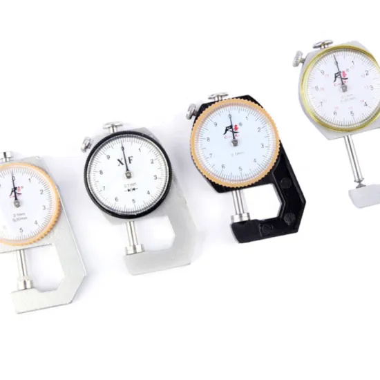 Accud Dial Indicator: Precision Manufacturing Analog Thickness Stands