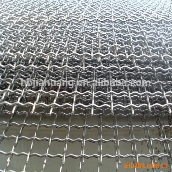 stainless crimped wire mesh, crimped wire mesh, jiahuang supply