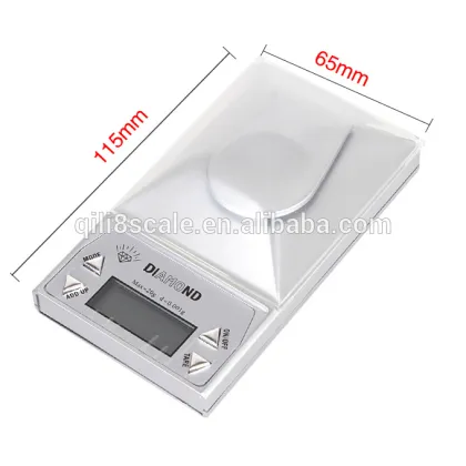 Tanita type 0.001g precision milligram digital pocket scale