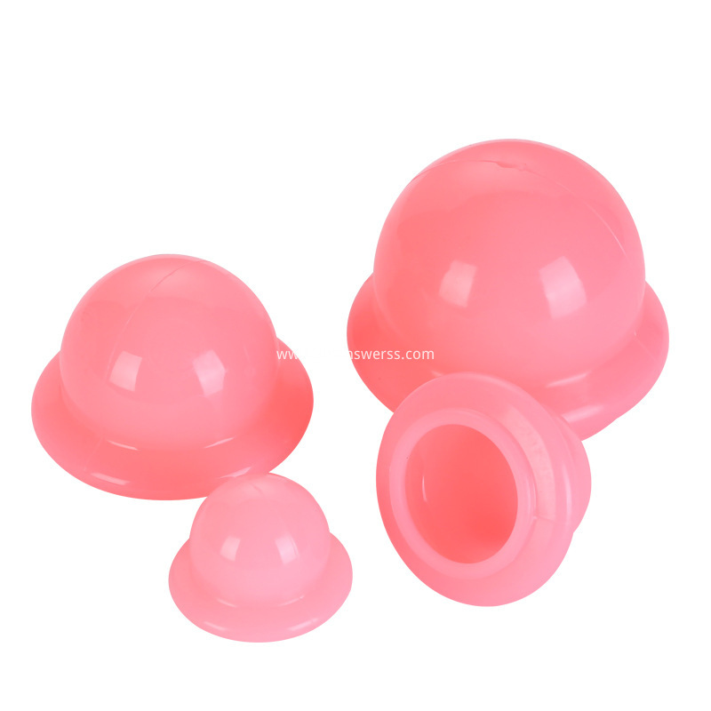 cupping therapy cups pink