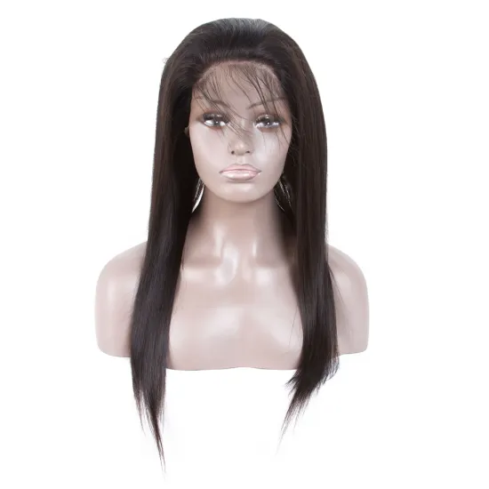 Hot Sale Top Grade Virgin Temple Human Raw Hair Pre plucked Hairline 360 Lace Frontal Closure