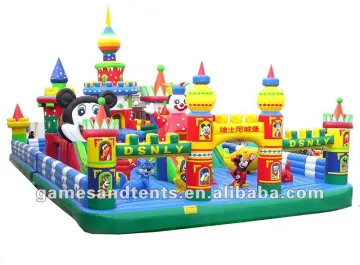 inflatable fun city, inflatable games, giant inflatables A3004