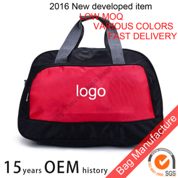 Large sports and leisure gym bag shoulder strap