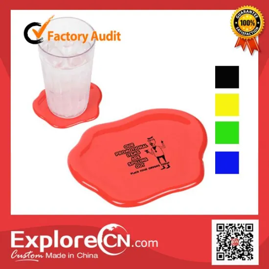 Customized Eco-friendly PVC Coaster