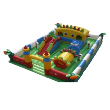 Hot Sales Outdoor Inflatable Obstacle Course & Bounce Castle for Kids' Amusement Park