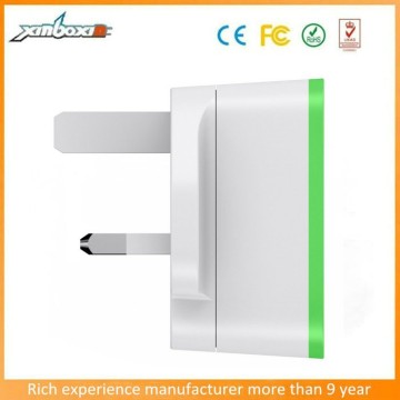 universal 2 port usb charger for Samsung UK dual usb wall charger for HTC, for LG, for iPhone