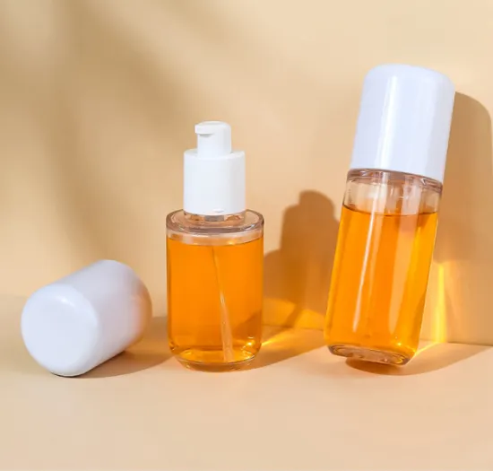 Cosmetic Packaging 100ml Lotion Pump Bottles With Cap