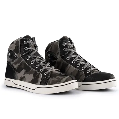 C1 Motorbike Riding Shoes - Protective Safety Boots for Speedway Racing