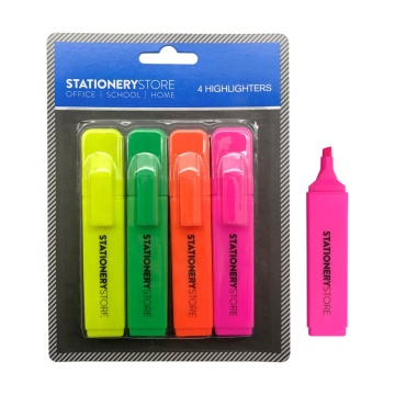 Assorted Color Chisel Tip Quick Dry No Bleed Pens for Bible Study, Notes, School, and Office