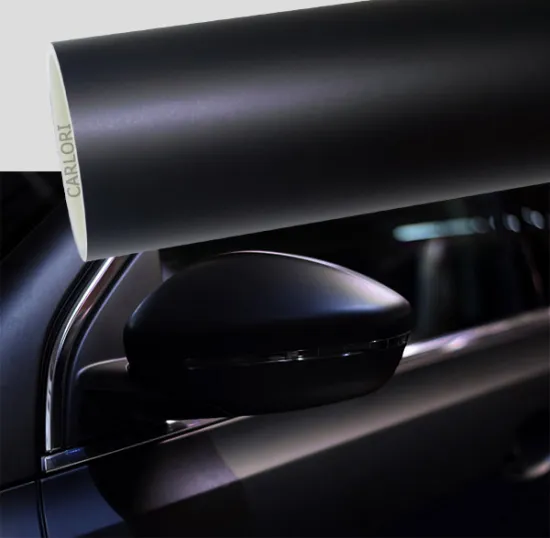 matte metallic dark purple car wrap vinyl