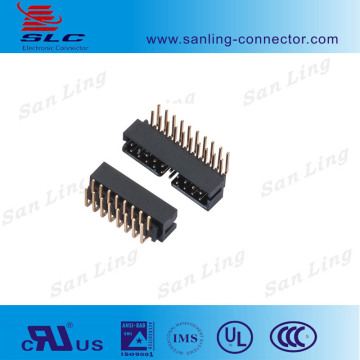 2.00mm box Header connector,H6.35mm,right angle Type