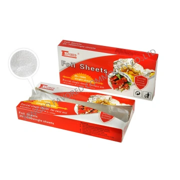 Pop-up Aluminum Foil Sheet for Food Use - China Aluminium Foil Sheets,  Embossed Pop up Foil Sheet