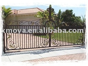 decorative iron gate