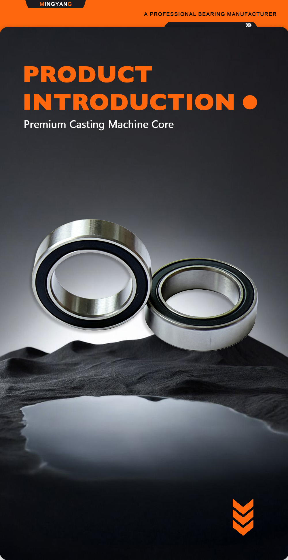6700‑2RS Slim Profile Ball Bearing X