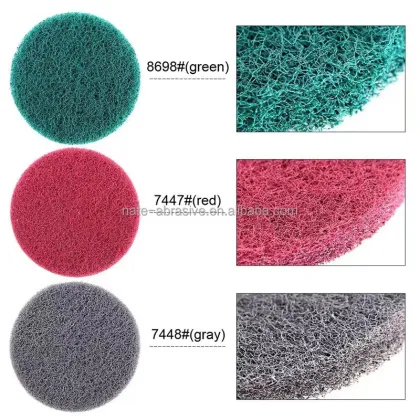 Scrub Pads Industrial Cleaning Sponge Scouring Pad Roll