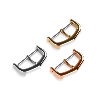 316L Stainless Steel Watch Buckles: Replacement Clasps in Gold, Silver, and Rose for Car-tier Watches - Available in 12mm, 14mm, 16mm, and 18mm Sizes