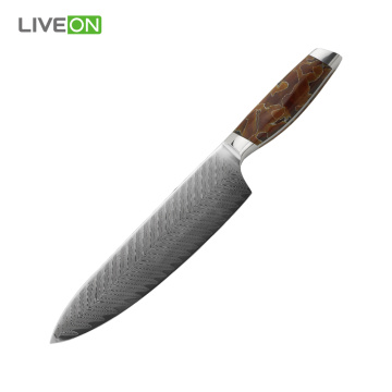 67 strati Damasco acciaio Chef coltello