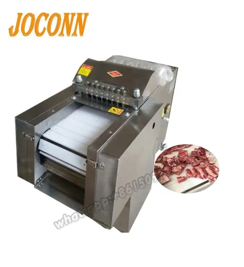 Whole Chicken and Lamb Meat Cutting Machine: Chop and Cube Cutter