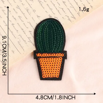 Sequins Embroidered Patches for DIY Shoes, Hats, Bags & Clothing