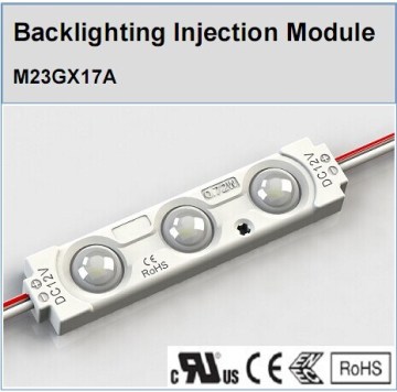 UL/Ce/RoHS Good Feedback Hot Sale DC12V LED Injection Module with Lens