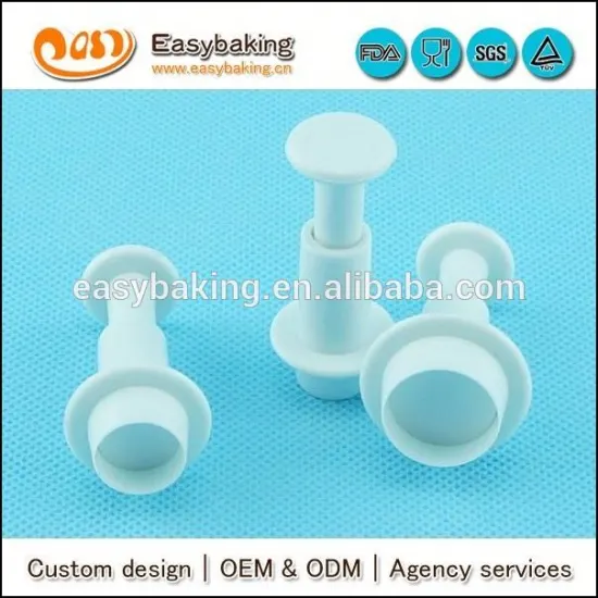 Round Plunger Cutter Cake Decorating Fondant Tools