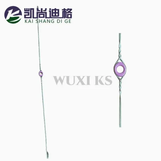 Heald Wire with Ceramics Eyelet for Textile Machine