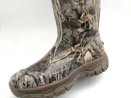 ATM All Camo Printed Anti-slip, Wear-resistant Neoprene Hunting Boots With Adjust Buckles