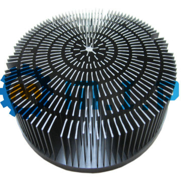 182mm round aluminum forging led cooler