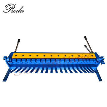 Hot Sale Air Duct Making Machine Sheet Manual Cleat Bending Machine