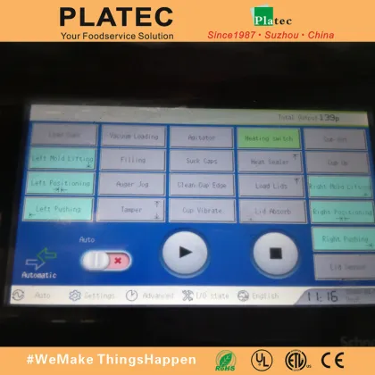 Automatic Nespresso coffee capsule filling machine