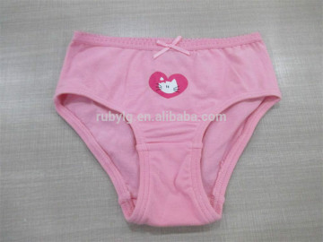 Pink Kitty Cotton Children Underwear