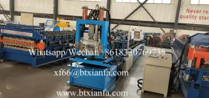 CZ Steel Purlin Integrated Roll Forming Machine