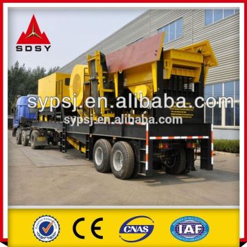 Rail Way Mobile Crushing Plant