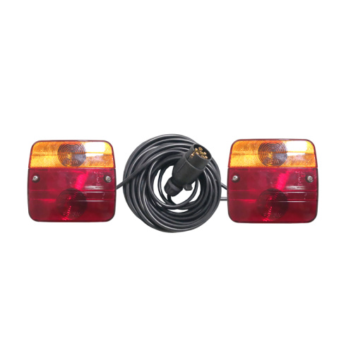 Rectangular Led Trailer Lights E-Approval bulb trailer lamp kit Manufactory