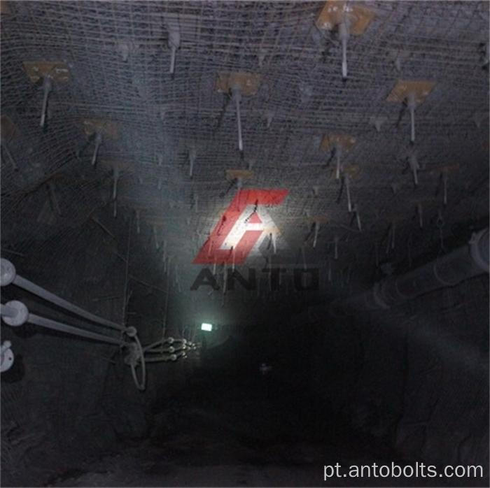 Split set friction rock âncora parafuso de minas túnel