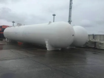 Price of 50m³ 20 Ton MT Horizontal Bullet LPG Propane Storage Tank