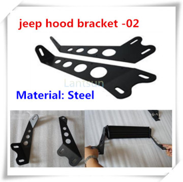 JK Hood Lighting Brackets