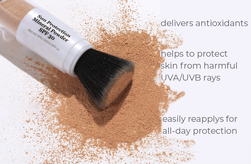 Customization Foundation Powder SPF 30 Sunblock Sunscreen Face Mineral Translucent Loose Setting Powder Sunscreen SPF For All Sk