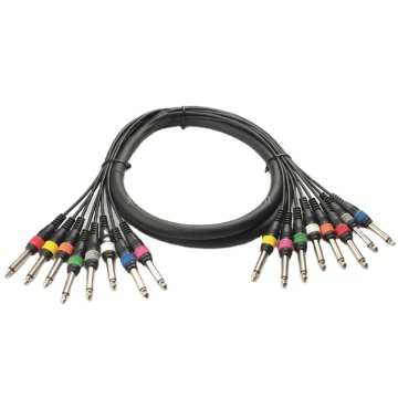 Professional Portable 4-12 Channel Mono Audio Cable Drum Snake