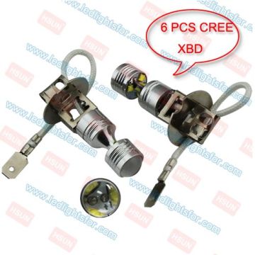 H1 H3 LED CAR LAMP,880 881 LED FOG LIGHT,30W CREE LED T10 H1 H3 880 881