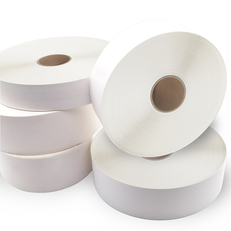 Matt BOPP Removable Adhesive Jumbo Rolls