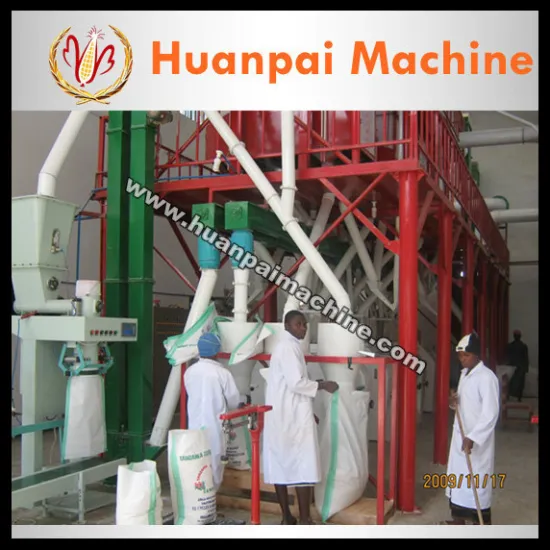 New design practical maize flour milling machine with price